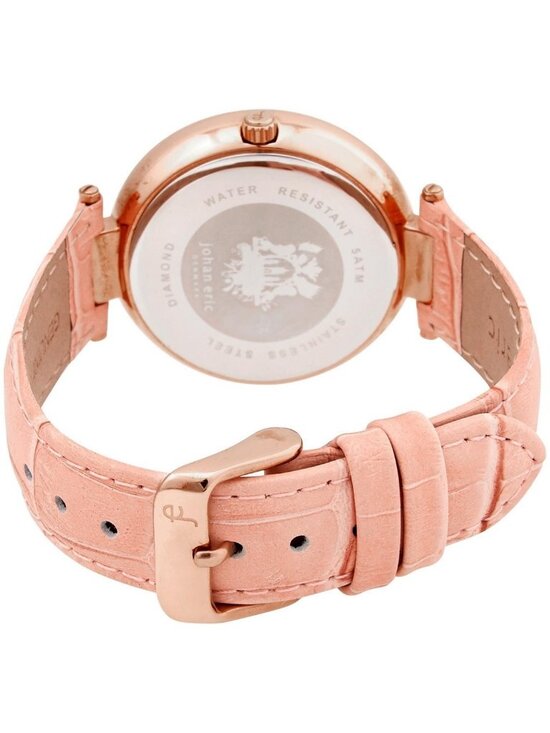 NWT Johan Eric Ballrup Pink Dial Ladies Watch